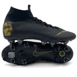 Nike Mercurial Superfly 6 SG 'Anti-Clog Black Lux - Black/Metallic Vivid Gold'