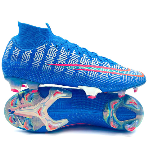 Nike Mercurial Superfly 7 FG 'CR7 Shuai - Blue Hero/White/Solar Red LIMITED EDITION'