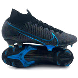 Nike Mercurial Superfly 7 FG 'Wavelength - Black/Laser Blue'