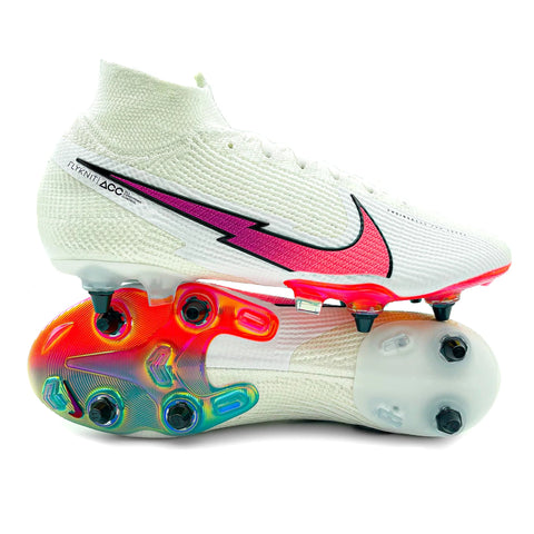 Nike Mercurial Superfly 7 SG-PRO 'Flash Crimson - White/Flash Crimson/Hyper Jade'