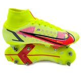 Nike Mercurial Superfly 8 SG-PRO 'Motivation - Volt/Bright Crimson/Black'