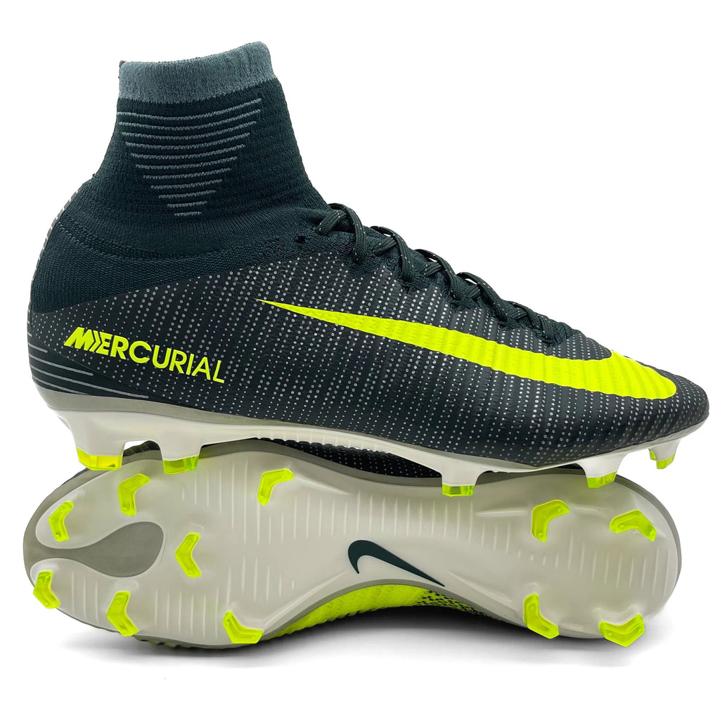 Nike Mercurial Superfly V FG ELITE CR7 'Seaweed/Volt' – Boots Plug Nike Mercurial Superfly V FG ELITE CR7 'Seaweed/Volt' – Boots Plug