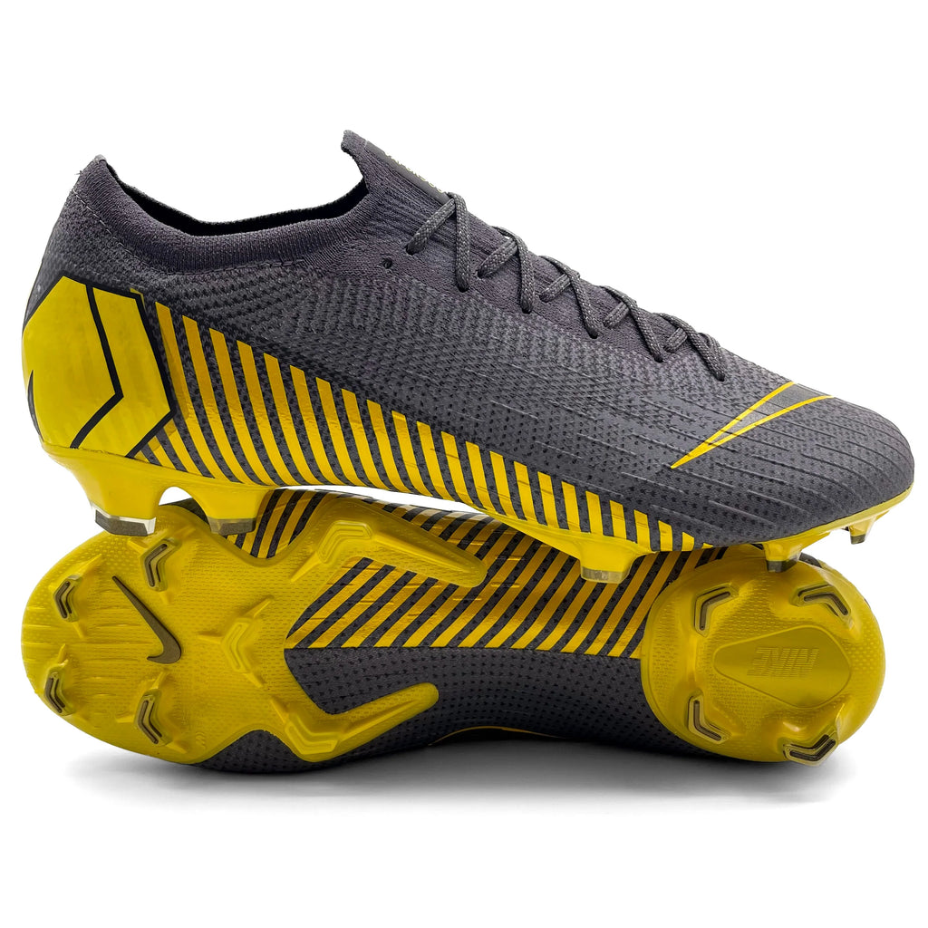 Nike Mercurial Vapor 12 FG ELITE 'Game Over - Thunder Grey/Yellow