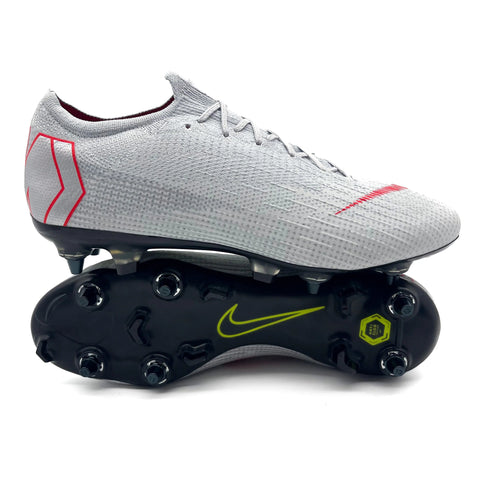 Nike Mercurial Vapor 12 SG AC 'Raised On Concrete - Wolf Grey/Light Crimson'