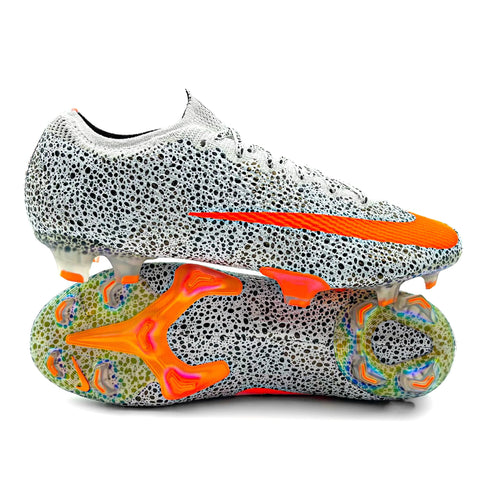 Nike Mercurial Vapor 13 FG 'CR7 Safari - White/Total Orange/Black LIMITED EDITION'