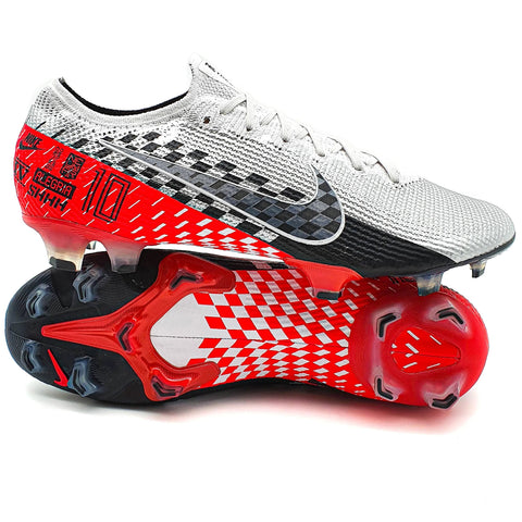 Nike Mercurial Vapor 13 FG NJR 'Chrome/Black/Red Orbit Kids'