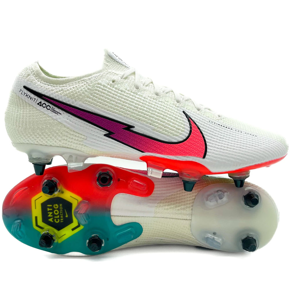 Nike Mercurial Vapor 13 SG ELITE 'Flash Crimson - White/Flash