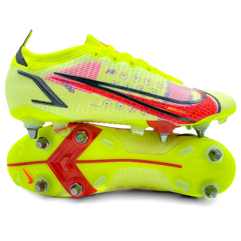 Nike Mercurial Vapor 14 SG-PRO - Elite Motivation - Volt/Bright Crimson/Black – Boots Plug, photo 1
