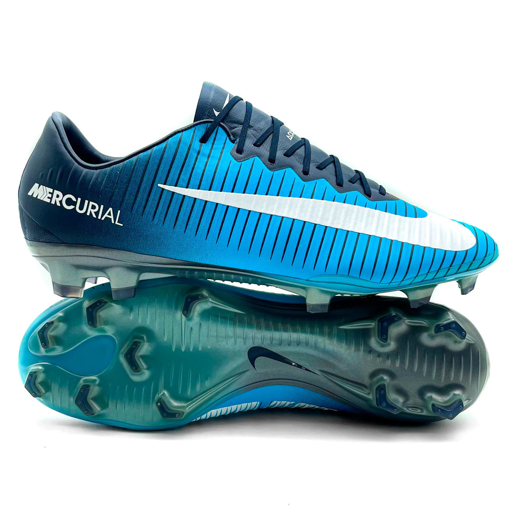 Nike Mercurial Vapor XI FG ELITE 'Ice - Obsidian/White/Gamma Blue Nike Mercurial Vapor XI FG ELITE 'Ice - Obsidian/White/Gamma Blue