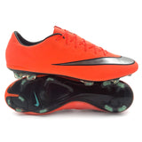 Nike Mercurial Vapor X FG 'Bright Mango/Metallic Silver/Black'