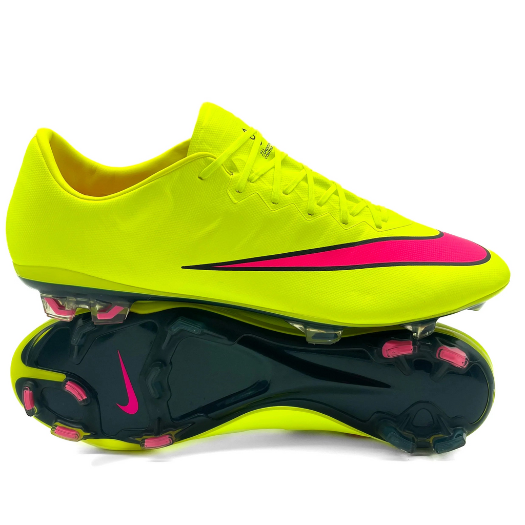 Nike Mercurial Vapor X FG ELITE 'Volt/Hyper Pink/Black' – Boots Plug