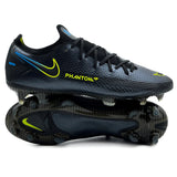 Nike Phantom GT FG 'Black x Prism - Black/Cyber Yellow/Lite Photo Blue'