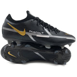 Nike Phantom GT FG 'PRO Shadow - Black/Metallic Dark Grey/Metallic Gold'
