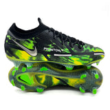 Nike Phantom GT FG 'Shockwave - Black/Metallic Platinum/Green Strike'