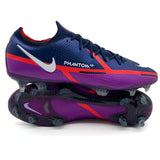 Nike Phantom GT FG 'UV - College Navy/White/Vivid Purple'