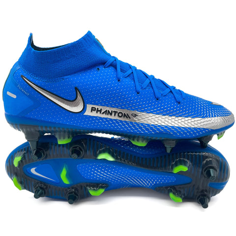 Nike Phantom GT SG-PRO ELITE 'MG Spectrum - Photo Blue/Metallic Silver/Rage Green'