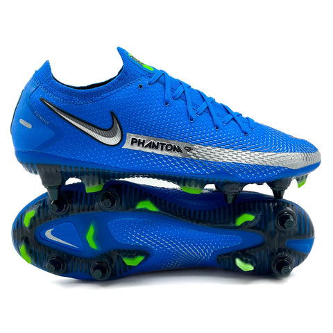 Nike Phantom GT SG-PRO 'Spectrum - Photo Blue/Metallic Silver/Rage Green'