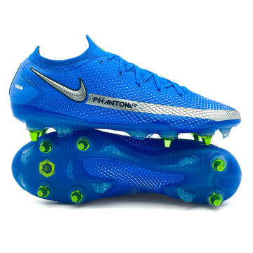 Nike Phantom GT SG ELITE AC 'Spectrum - Photo Blue/Metallic Silver/Rage Green'