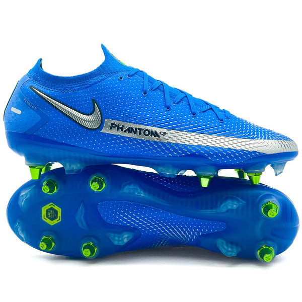 Nike Phantom GT SG ELITE AC 'Spectrum - Photo Blue/Metallic Silver Nike Phantom GT SG ELITE AC 'Spectrum - Photo Blue/Metallic Silver