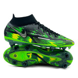 Nike Phantom GT SG 'Shockwave - Black/Metallic Platinum/Green Strike'