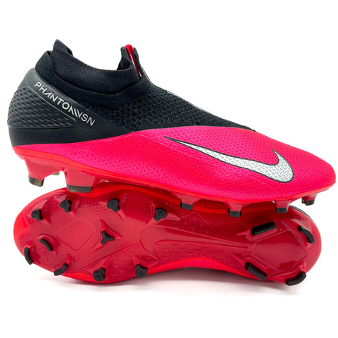Nike Phantom Vision FG 'Future Lab - Laser Crimson/Metallic Silver/Black'