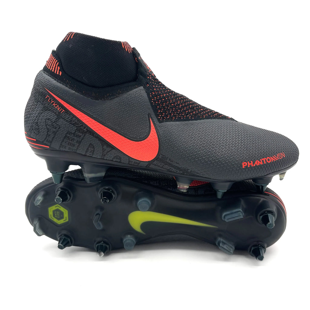 Nike Phantom Vision SG ELITE AC 'Fire - Dark Grey/Bright Mango Nike Phantom Vision SG ELITE AC 'Fire - Dark Grey/Bright Mango