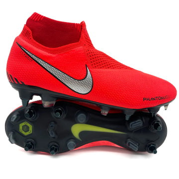 Nike Phantom Vision SG ELITE AC 'Game Over - Bright Crimson/Metallic Silver'