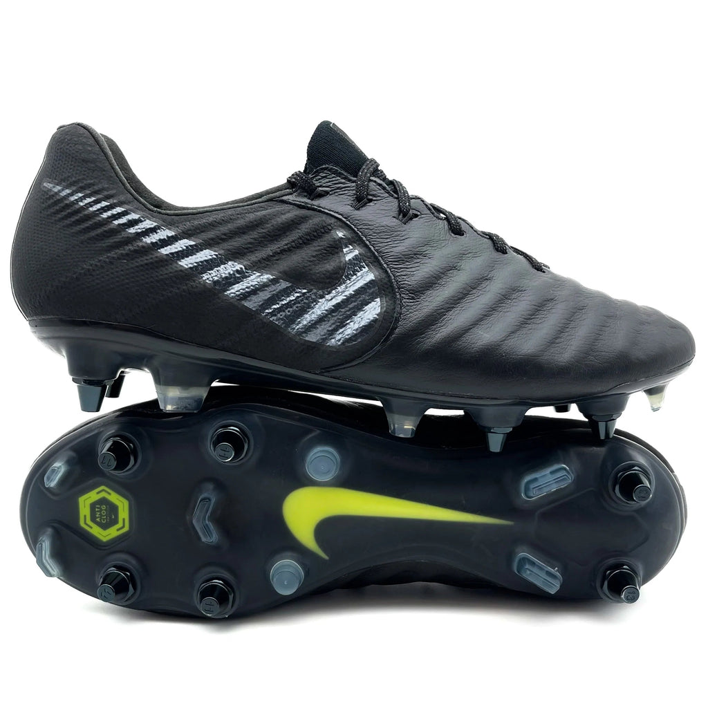 Nike Tiempo Legend 7 SG AC Elite 'Stealth Ops - Black' – Boots Plug Nike Tiempo Legend 7 SG AC Elite 'Stealth Ops - Black' – Boots Plug