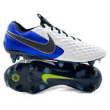 Nike Tiempo Legend 8 SG AC 'Daybreak - White/Black/Hyper Royal/Metallic Silver'