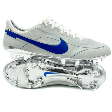 Nike Tiempo Legend 9 FG ELITE 'Made in Italy - White/Game Royal/Metallic Silver LIMITED EDITION'