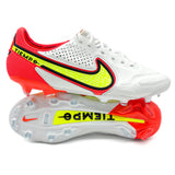 Nike Tiempo Legend 9 FG 'Motivation - White/Volt/Bright Crimson'