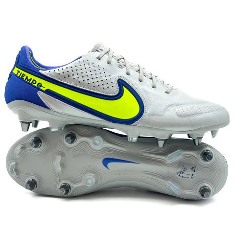 Nike Tiempo Legend 9 SG-PRO 'Recharge - Grey Fog/Volt/Sapphire'