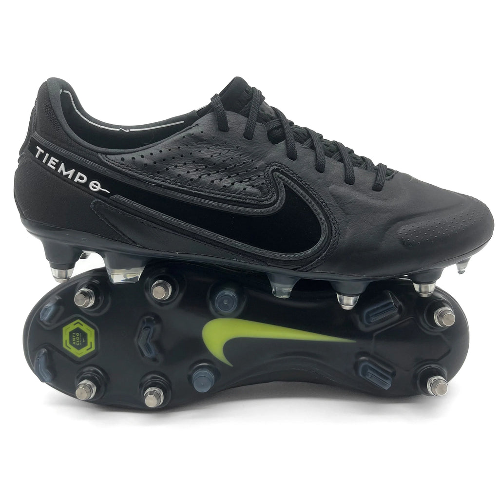 Nike Tiempo Legend 9 SG AC ELITE 'Black/Dark Smoke Grey/Summit