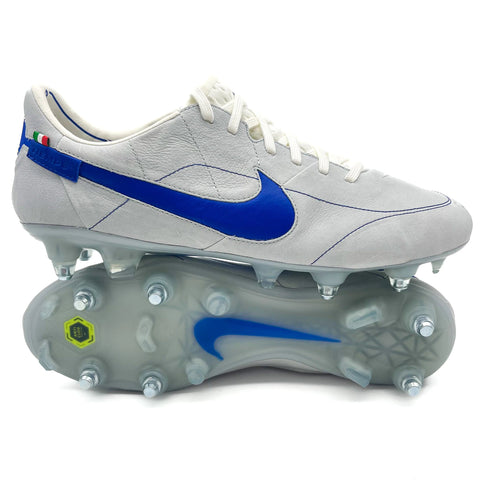 Nike Tiempo Legend 9 SG 'Made in Italy - White/Game Royal/Metallic Silver LIMITED EDITION'
