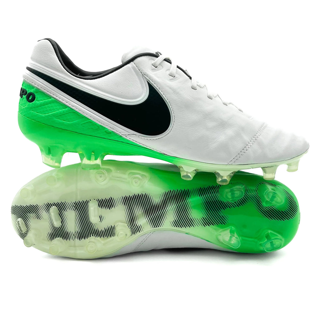 Nike Tiempo Legend VI FG Elite 'Motion Blur-White/Black/Electro