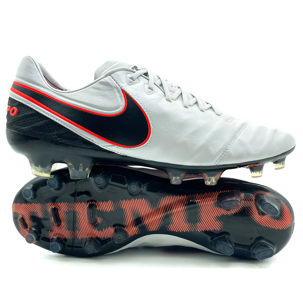 Nike Tiempo Legend VI FG ELITE 'Pure Black/White/Metallic Gold