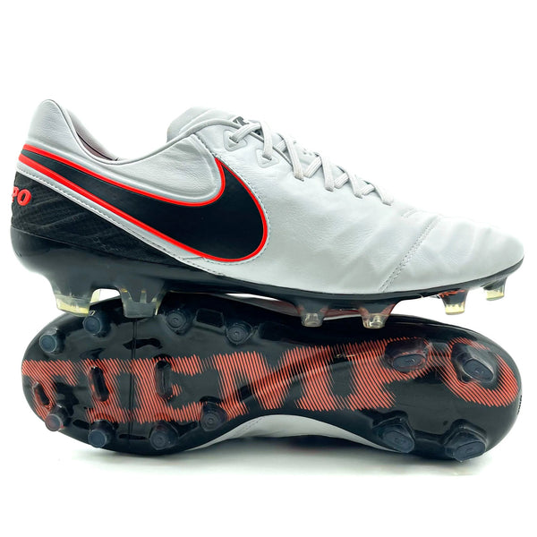 Nike Tiempo Legend VI FG ELITE 'Pure Black/White/Metallic Gold