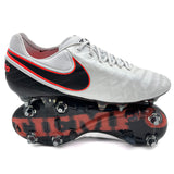 Nike Tiempo Legend VI SG-PRO 'Pure Platinum/Black/Metallic Silver/Hyper Orange'