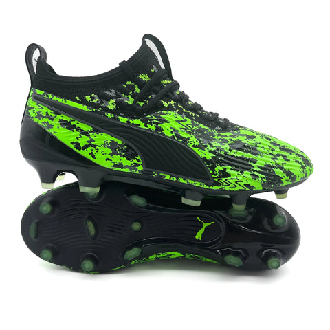 Puma One 19.1 FG 'Hacked - Green Gecko/PUMA Black'