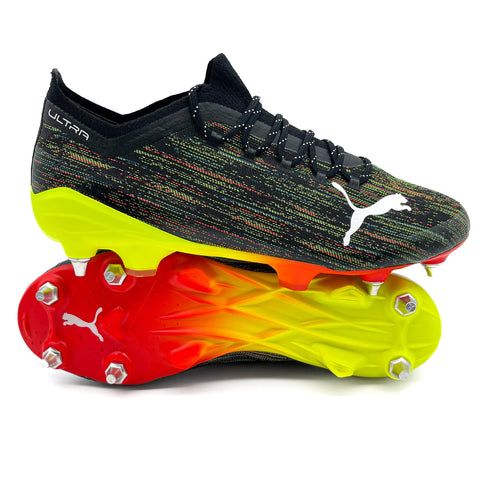 Puma Ultra 1.2 SG 'Game On - PUMA Black/PUMA White/Yellow Alert'