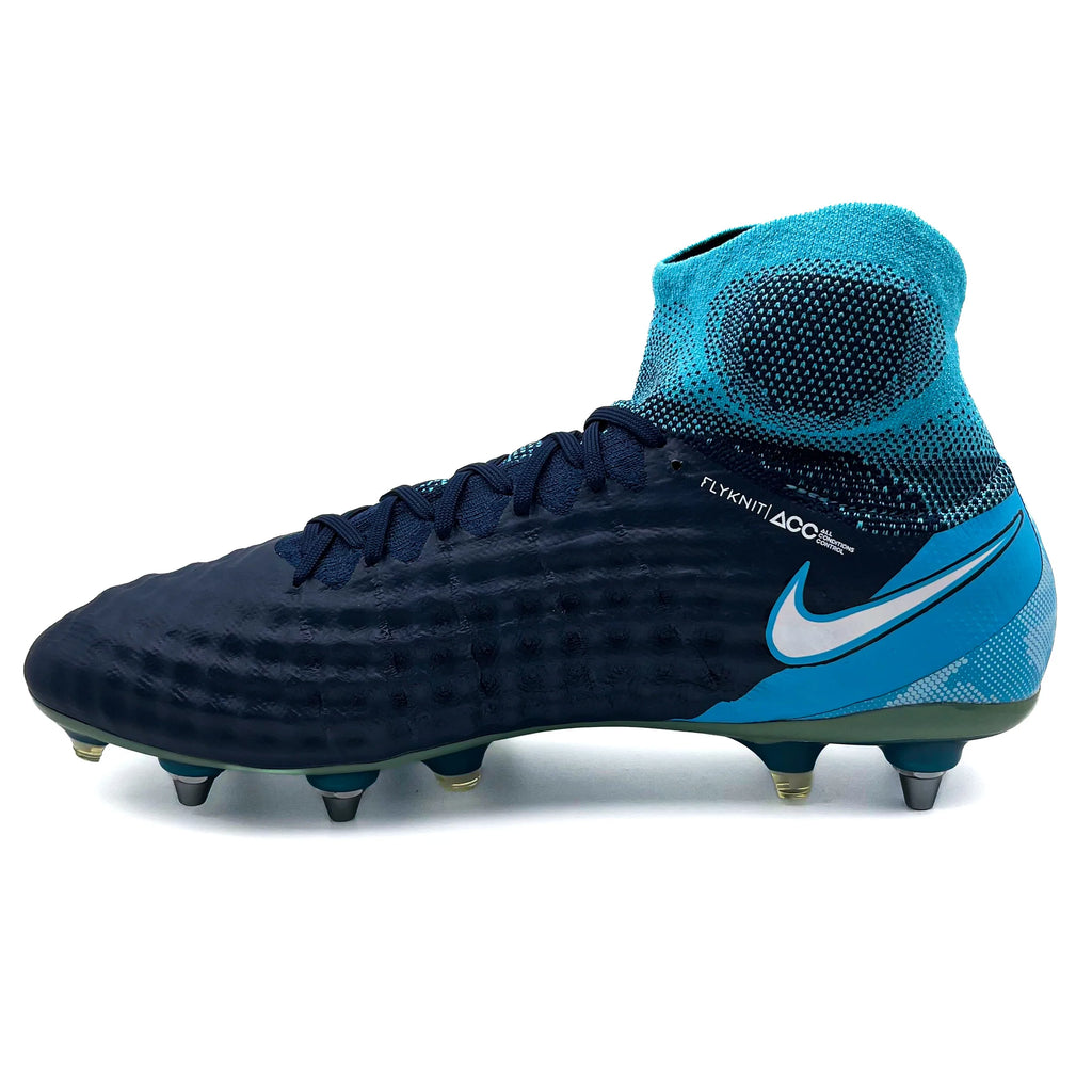 Nike Magista Obra 2 SG-PRO ELITE 'Ice - Obsidian/White/Gamma Blue Nike Magista Obra 2 SG-PRO ELITE 'Ice - Obsidian/White/Gamma Blue