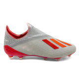 Adidas X 19+ FG ELITE '302 Redirect - Silver Metallic/Red/Footwear White'