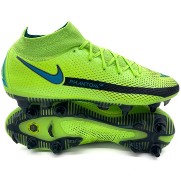 Nike Phantom GT DF SG-PRO AC - Elite Impulse - Lime Glow/Aquamarine