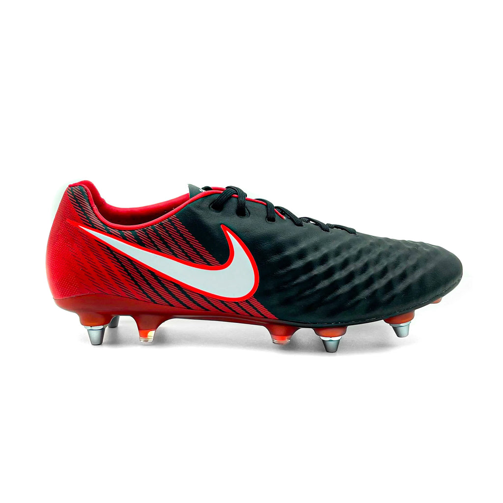 Nike Magista Opus 2 SG-PRO Elite 'Black/White/University Red Nike Magista Opus 2 SG-PRO Elite 'Black/White/University Red