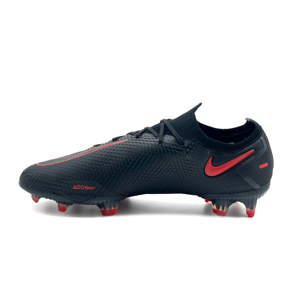 Nike Phantom GT FG ELITE 'Black X Chile Red - Black/Chile Red/Dark Smo ...