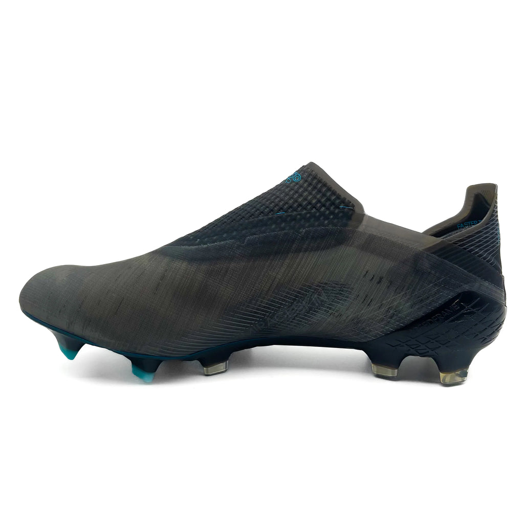 Adidas X Ghosted+ FG ELITE 'Superstealth - Core Black/Signal Cyan Adidas X Ghosted+ FG ELITE 'Superstealth - Core Black/Signal Cyan