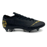 Nike Mercurial Vapor 12 SG ELITE AC 'Black Lux - Black/Metallic Vivid Gold'