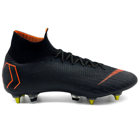 Nike Mercurial Superfly SG ELITE AC 'Black/Total Orange/White'
