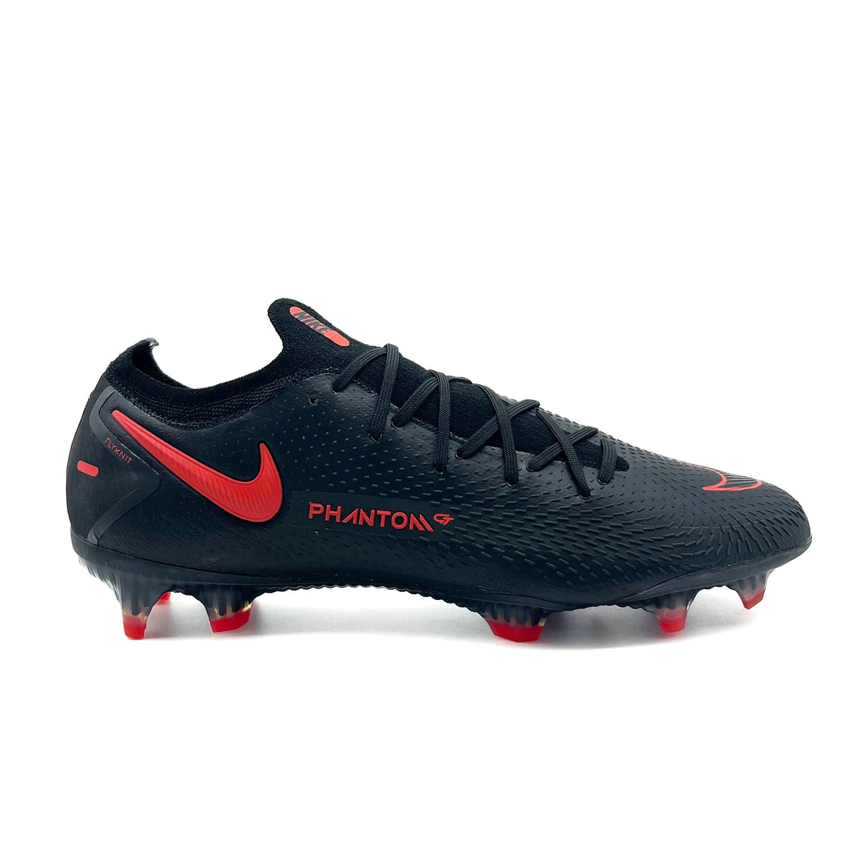 Nike Phantom GT FG ELITE 'Black X Chile Red - Black/Chile Red/Dark Smo ...
