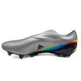 Adidas X Speedportal+ FG ELITE 'Beyond Fast - Silver Metallic/Core Black/Solar Yellow'